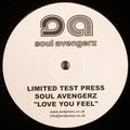 Soul Avengerz : Love You Feel (12", S/Sided, Ltd, TP)