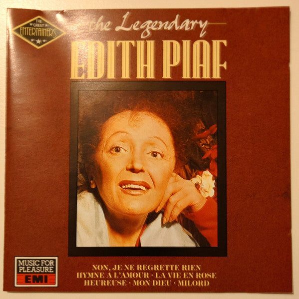 Edith Piaf : The Legendary Edith Piaf (CD, Comp)