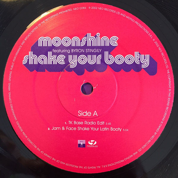 Moonshine (5) : Shake Your Booty (12")
