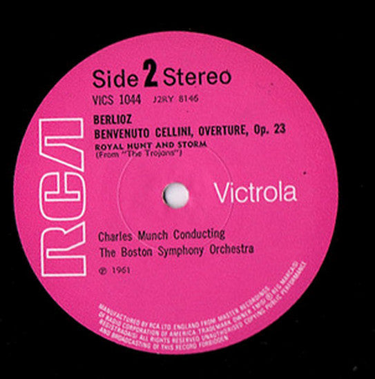 Hector Berlioz, Charles Munch, Boston Symphony Orchestra : Munch Conducts Berlioz Vol. 3 (LP)
