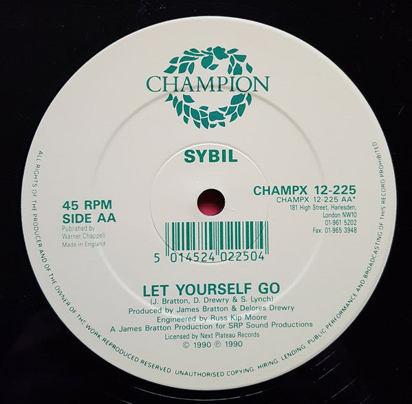Sybil : All Through The Night (12")