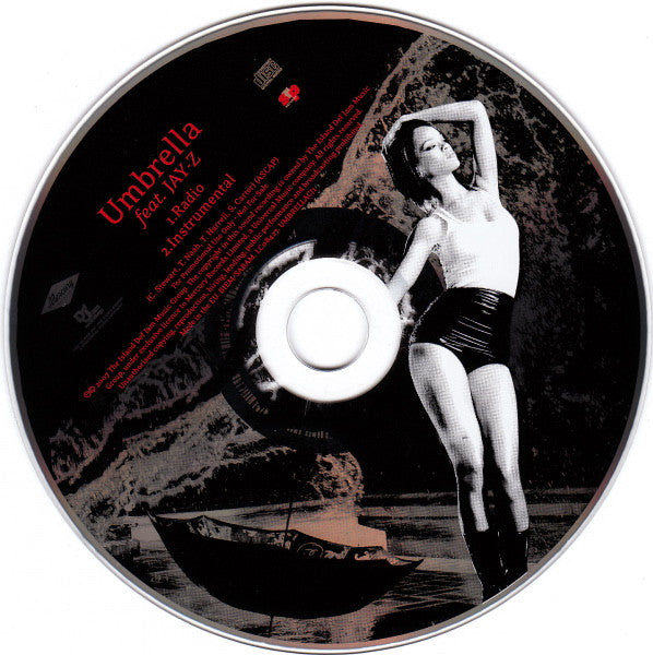 Rihanna Feat. Jay-Z : Umbrella (CD, Single, Promo)