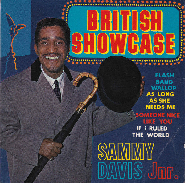 Sammy Davis Jr. : British Showcase (7", EP, Mono)