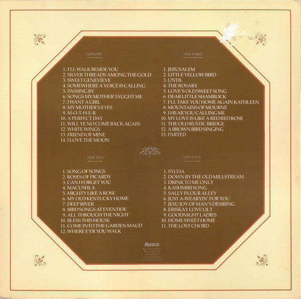 The Cliff Adams Singers : Songs To Remember (50 Old Time Favourites) (2xLP, Album)
