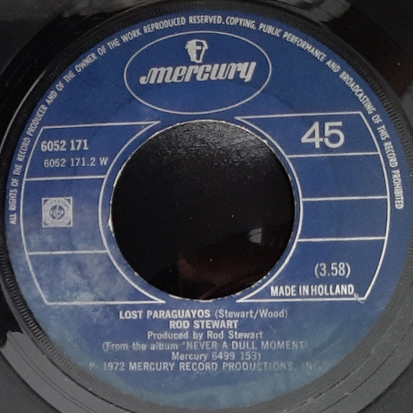 Rod Stewart : You Wear It Well (7", Single, Lar)