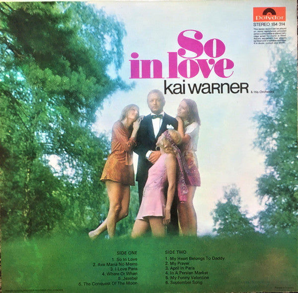 Kai Warner : So In Love (LP, Album)