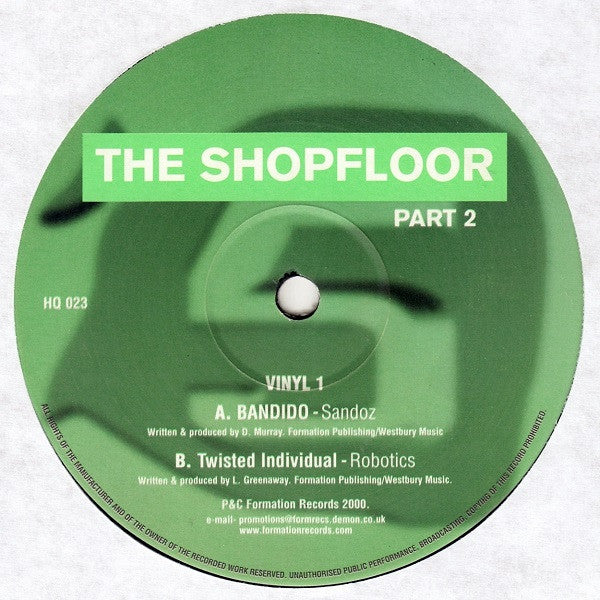 Various : The Shopfloor (Part 2) (2x12", EP)