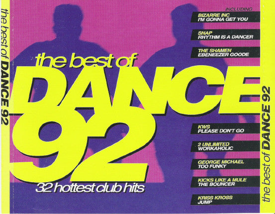 Various : The Best Of Dance 92 (2xCD, Comp)