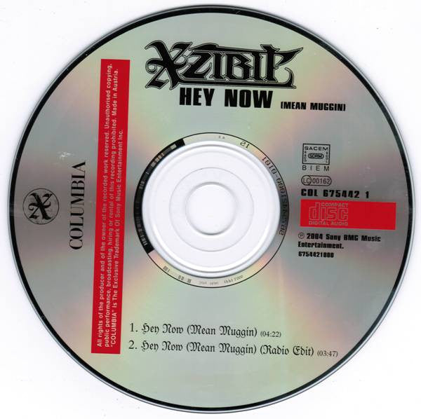 Xzibit : Hey Now (Mean Muggin) (CD, Single, Car)