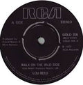 Lou Reed : Walk On The Wild Side (7", RE, Bla)