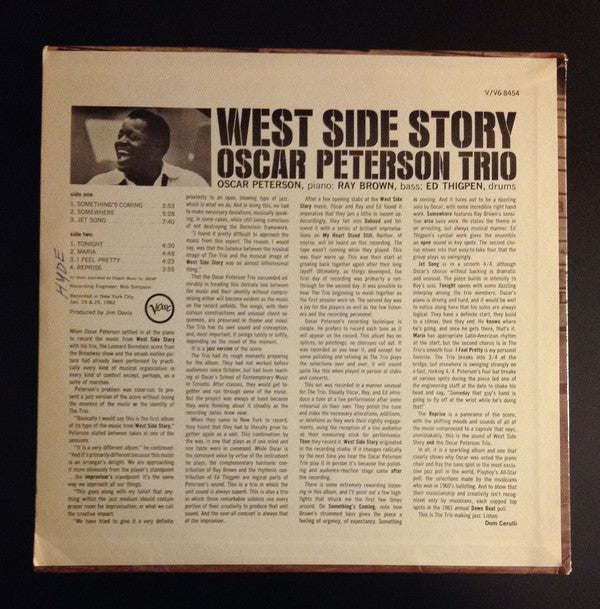 The Oscar Peterson Trio : West Side Story (LP, Album)