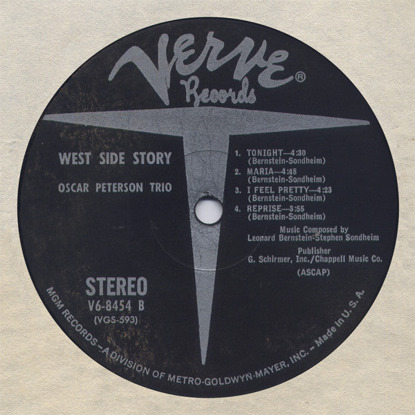 The Oscar Peterson Trio : West Side Story (LP, Album)