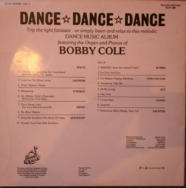 Bobby Cole (2) : Dance Dance Dance (LP)