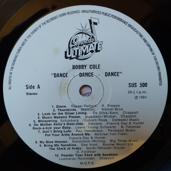 Bobby Cole (2) : Dance Dance Dance (LP)