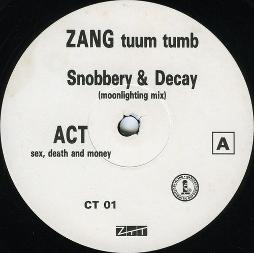 Act : Snobbery & Decay (Moonlighting Mix) (The Herbie (From Mastermind) Mixes) (12", Promo)