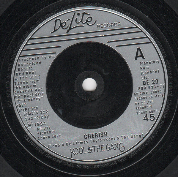 Kool & The Gang : Cherish (2x7", Single, Ltd)