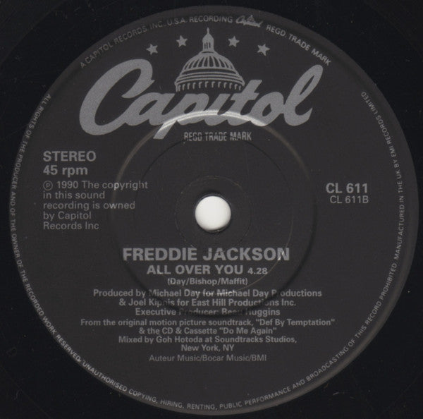 Freddie Jackson : Love Me Down (7")