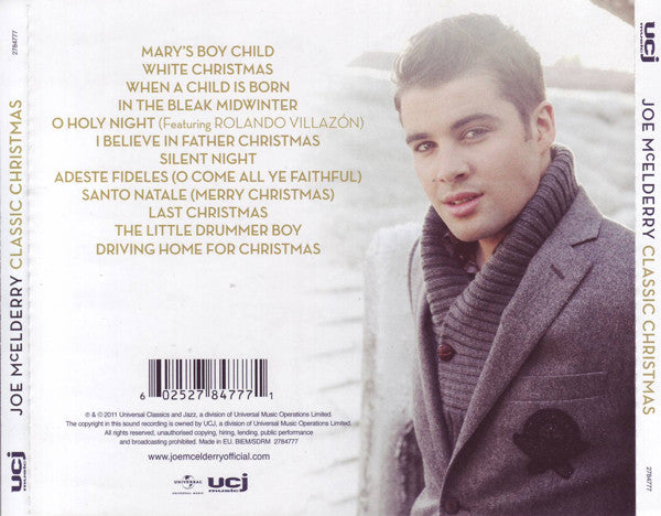 Joe McElderry : Classic Christmas (CD, Album)