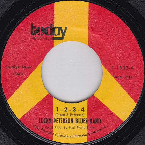 Lucky Peterson Blues Band : 1-2-3-4 (7", Single)