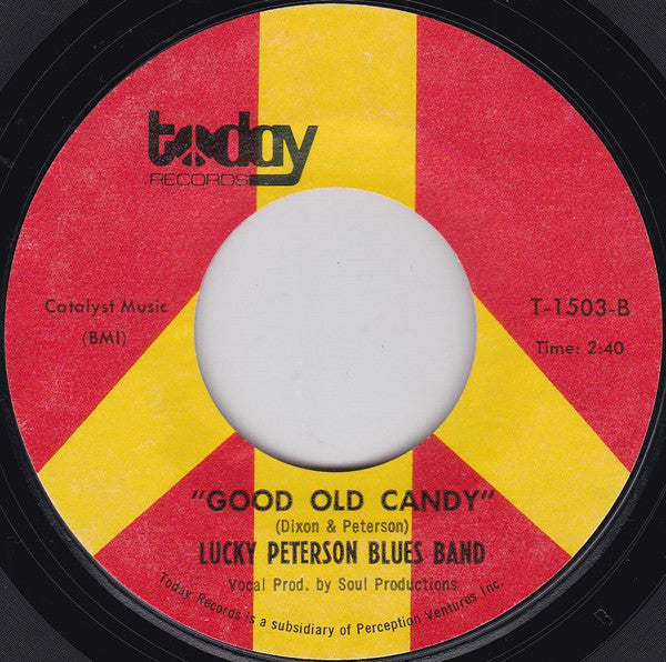 Lucky Peterson Blues Band : 1-2-3-4 (7", Single)