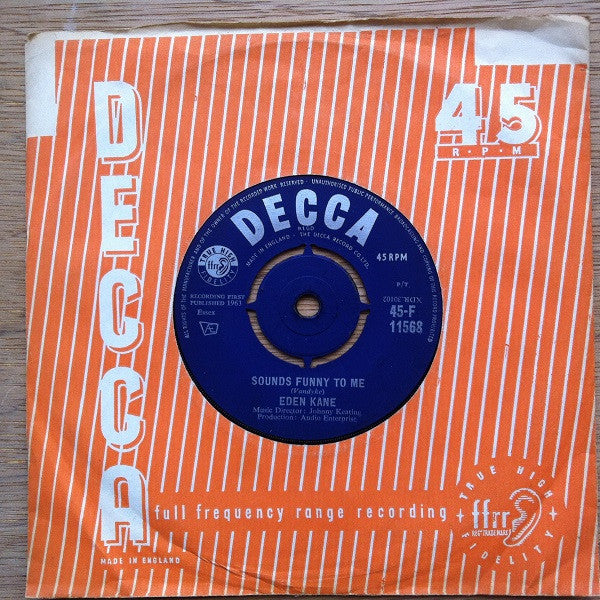 Eden Kane : Sounds Funny To Me (7")