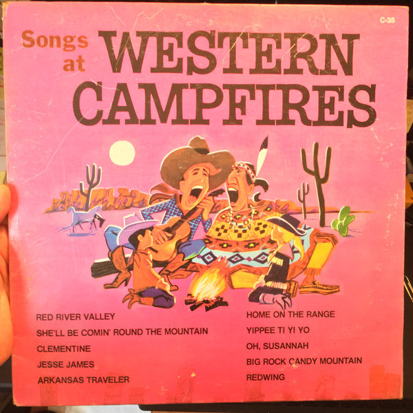 Unknown Artist : Songs At Western Campfires (LP)