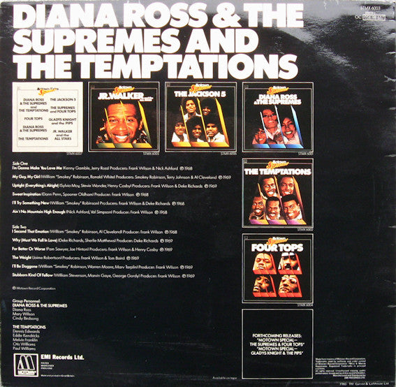 The Supremes And The Temptations : Motown Special Diana Ross & The Supremes And The Temptations (LP, Comp)