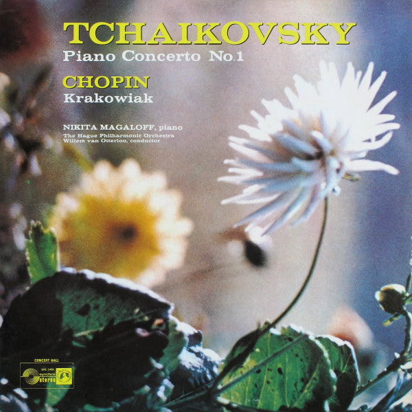 Pyotr Ilyich Tchaikovsky, Frédéric Chopin, Nikita Magaloff, The Hague Philharmonic Conducted By Willem Van Otterloo : Piano Concerto No. 1; Krakowiak (LP)
