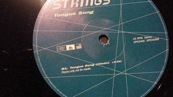 Strings : Tongue Song (12", Promo)