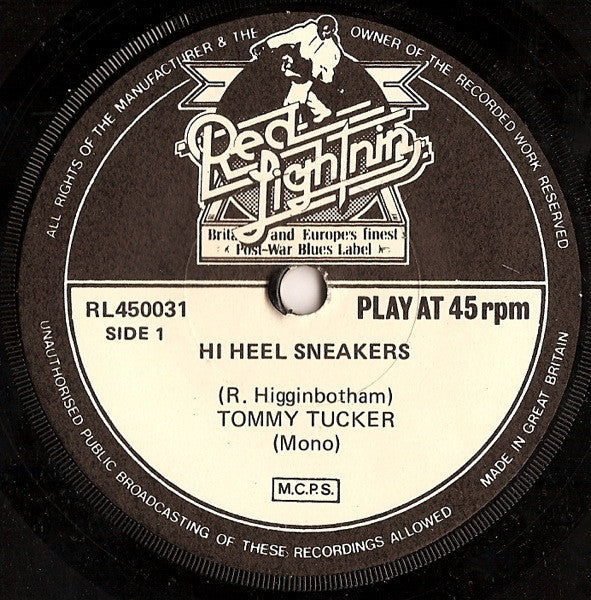 Tommy Tucker : Hi Heel Sneakers (7")