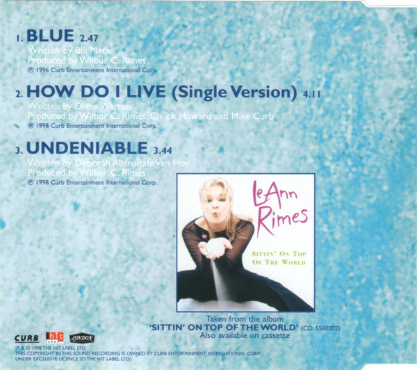 LeAnn Rimes : Blue (CD, Single)