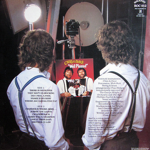 Chas And Dave : Well Pleased (LP)