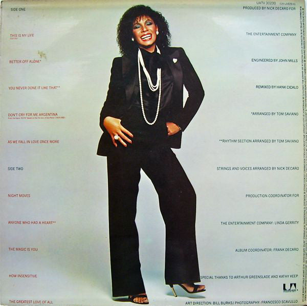 Shirley Bassey : The Magic Is You (LP, Album)