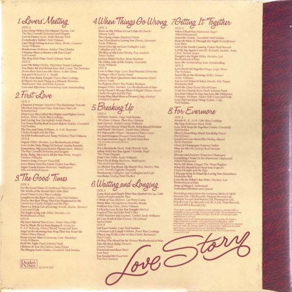 Various : Love Story (8xLP, Comp + Box)