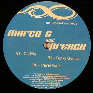DJ Preach & Marco G : Travel Funk EP (12", EP)