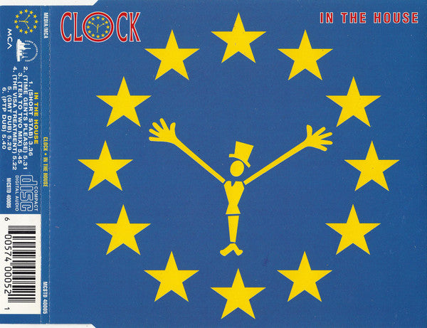 Clock : In The House (CD, Single)
