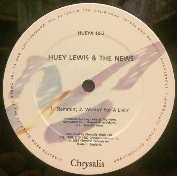 Huey Lewis & The News : Perfect World (12", Single)