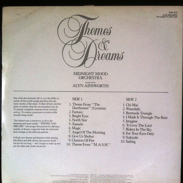 Midnight Mood Orchestra : Themes & Dreams (LP)