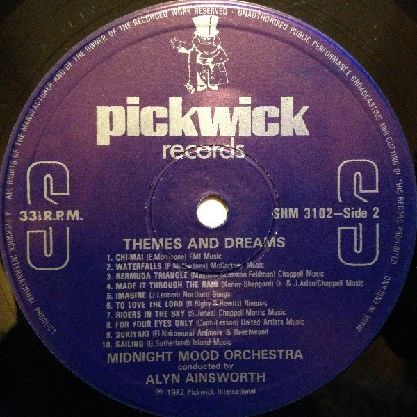 Midnight Mood Orchestra : Themes & Dreams (LP)