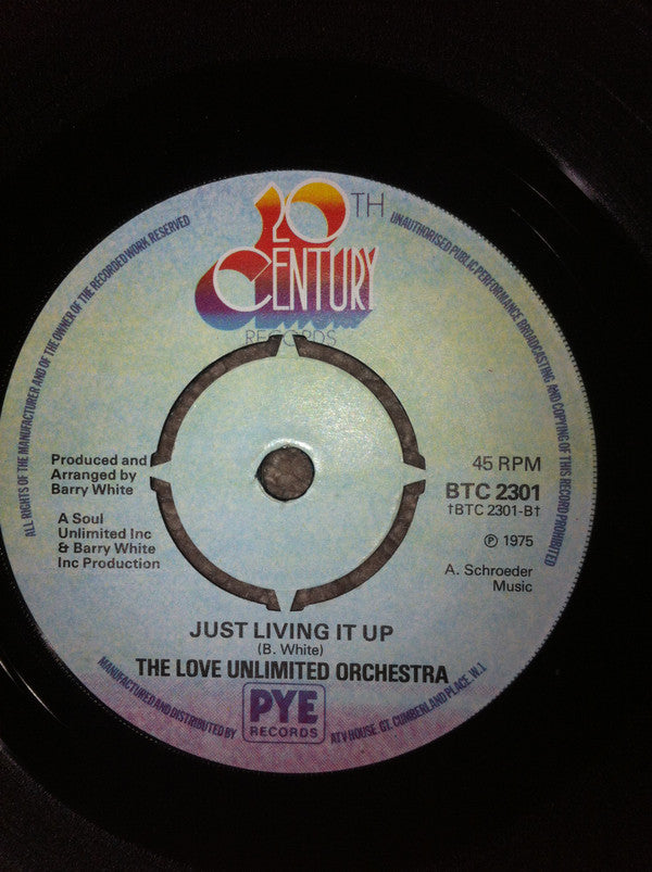 Love Unlimited Orchestra : My Sweet Summer Suite (7", Kno)