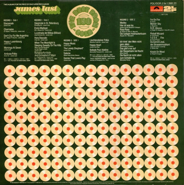James Last : The Best From 150 Gold (2xLP, Comp)