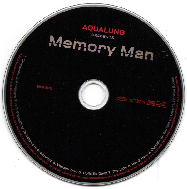 Aqualung : Memory Man (CD, Album)