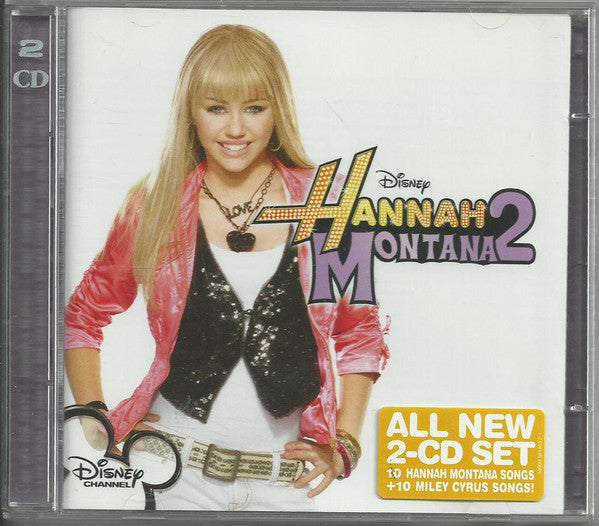 Hannah Montana, Miley Cyrus : Hannah Montana 2 / Meet Miley Cyrus (2xCD, Album, MED)