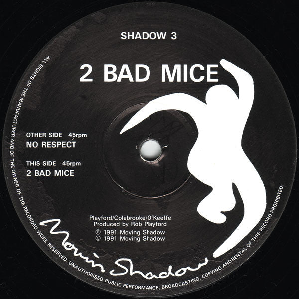 2 Bad Mice : 2 Bad Mice / No Respect (12")