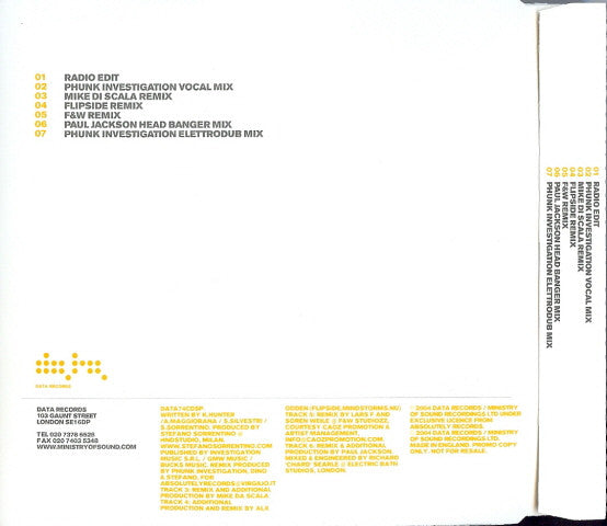 Stellar Project Featuring Brandi Emma : Get Up Stand Up (CD, Maxi, Promo)
