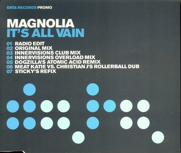 Magnolia : It's All Vain (CD, Single, Promo)