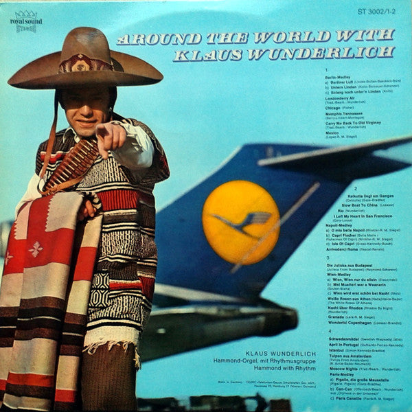 Klaus Wunderlich : Around The World With Klaus Wunderlich (2xLP)