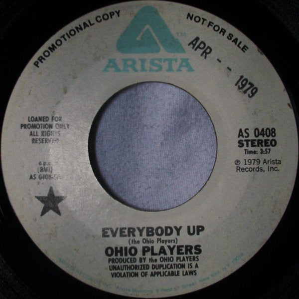 Ohio Players : Everybody Up (7", Single, Mono, Promo)