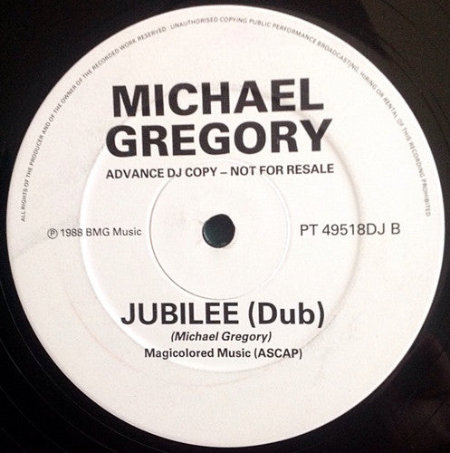 Michael Gregory : Jubilee (12", Single)