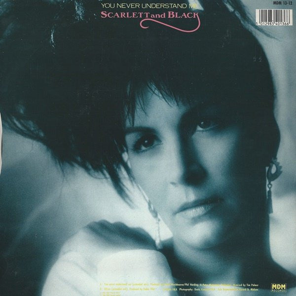 Scarlett & Black : You Never Understand Me (12")